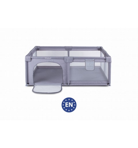 Kidwell Fanko - kojec plac zabaw 120x180 | Szary